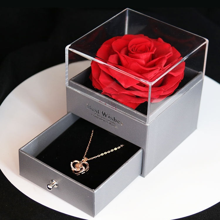 Rose in Jewelry Box